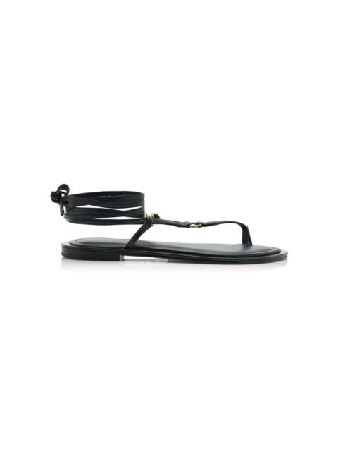 A.EMERY Tesni Leather Sandals black