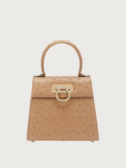 FERRAGAMO Iconic Top Handle (S)