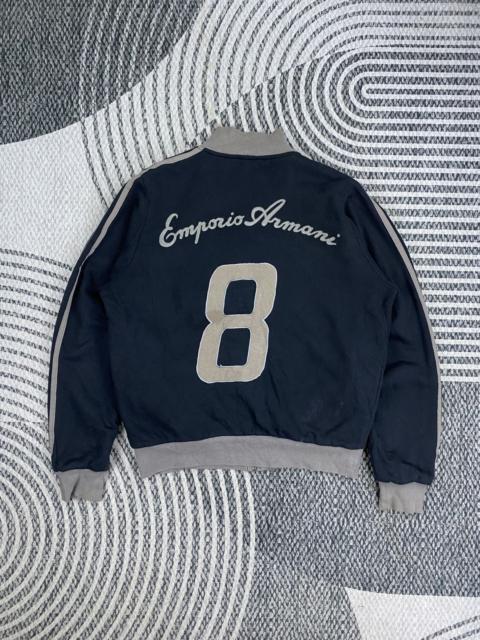 EMPORIO ARMANI 🔥Emporio Armani EA7 Big Logo Spellout Reversible Jacket