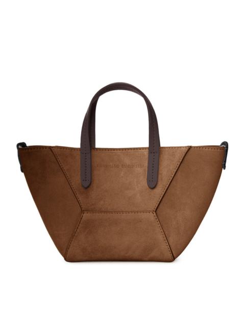 Brunello Cucinelli Brunello Cucinelli Women Mini Suede Bag With Shoulder Strap