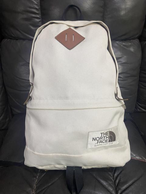 The North Face White Cotton Daily Backpack