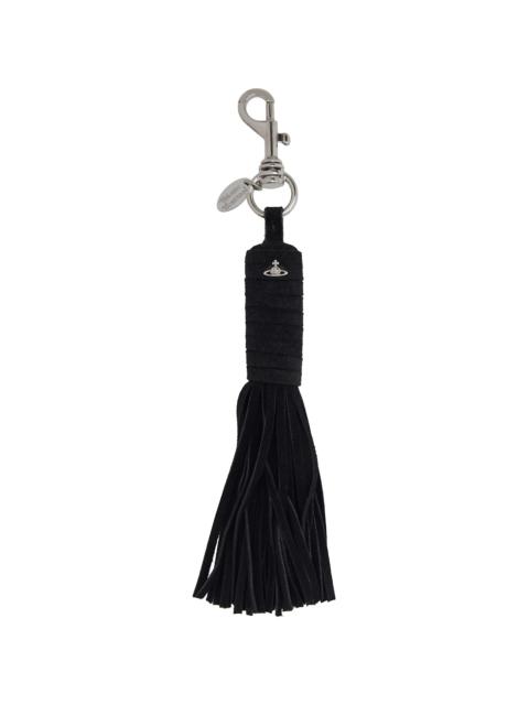 Vivienne Westwood Black Tassel Keychain