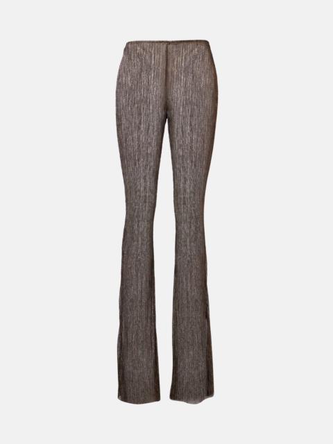 CALA de la CRUZ Dries sequined flared pants