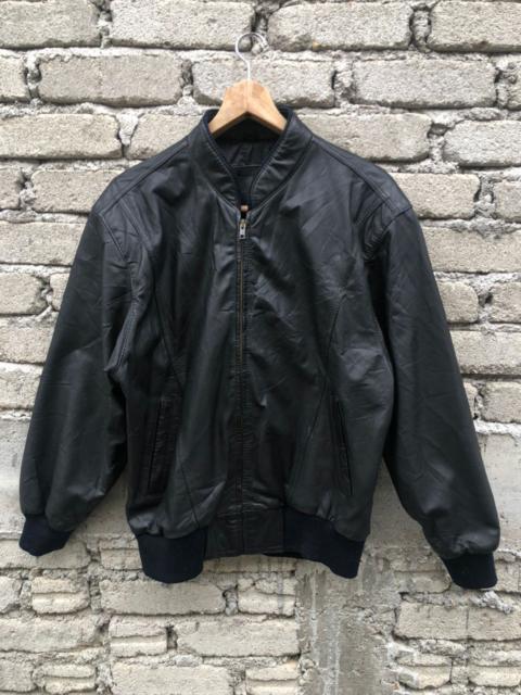 Other Designers Japanese Brand - Vintage Sub Urban Leather Zipper Jacket