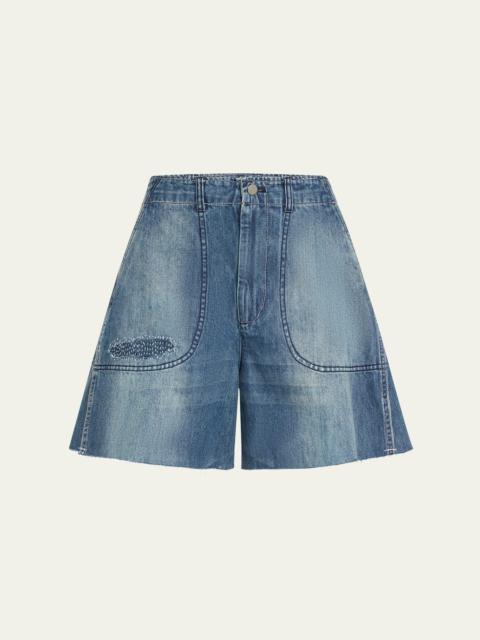 Sea Spencer Denim Shorts