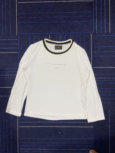 FENDI FENDI long sleeve shirts centred logo