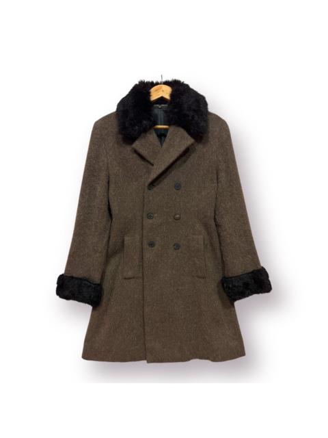 Other Designers Japanese Brand - 🔥 iNED mohair Long coat YOHJI style fur Collar