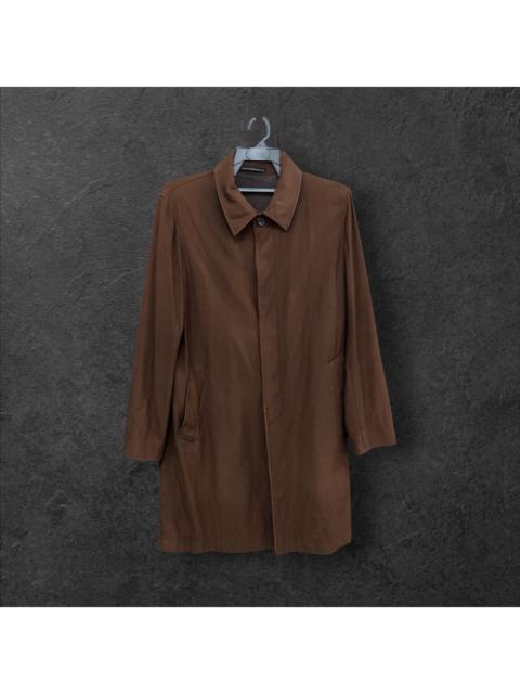 Yohji Yamamoto Yohji Yamamoto Y's Brown Trench Overcoat Jacket