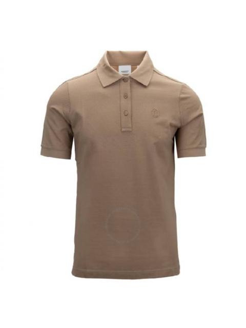 Burberry Malleco Logo Embroidered Polo Shirt, Size XX-Small