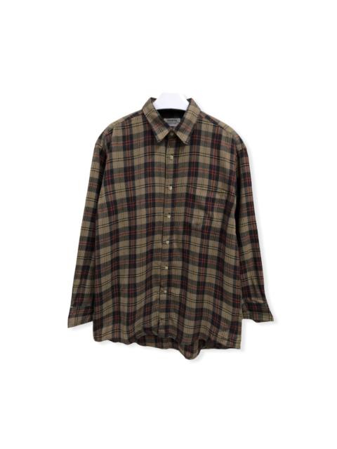 Other Designers Vintage - Vintage Svolta Plaid Tartan Flannel Shirt 👕