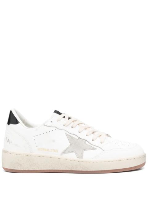 Golden Goose Golden Goose Women Ballstar 2 Leather Upper And Spur Suede Star Shiny Leather Heel