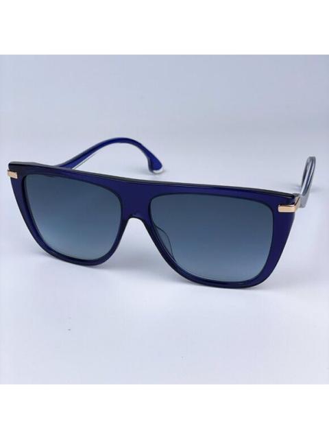 JIMMY CHOO SALE! NEW JIMMY CHOO SUVI/S PJP08 Dark Blue Gradient Women Sunglasses