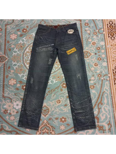 Other Designers Distressed Denim - AWESOME DISTRESSED DESIGN LIMITED EDITION DENIM