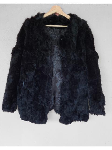 Other Designers Designer - Luxury Japanese Emoda Angora Fur Hairy Mohair Cardigan