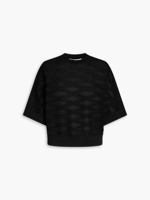DIANE VON FURSTENBERG Cairo jacquard-knit top