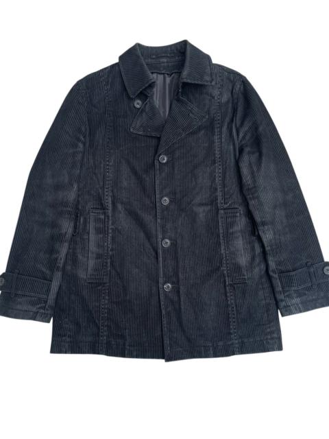 Other Designers JUN MEN Japan Heavy Twill Jacket, Rugged Cord Texture