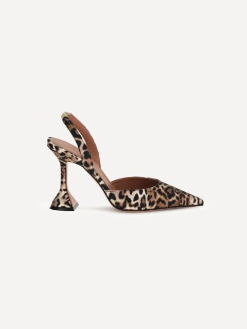Amina Muaddi Holli leopard print Pumps