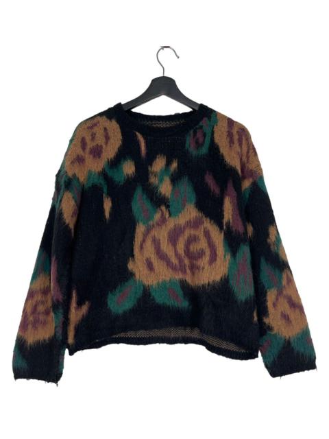 Other Designers Japanese Brand - AsRiRe TRIPPING ROSES MOHAIR