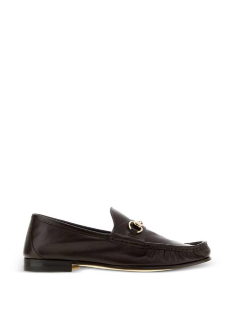 GUCCI Gucci Men Gucci Lugano Leather Loafers