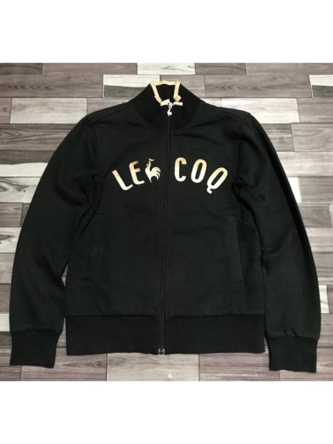Le Coq Sportif - Lecoq Sportif Spellout Sweater Jacket -R9