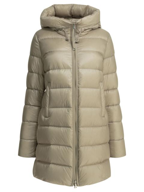 Moncler Moncler Suyenne Long Down Jacket Grey Women