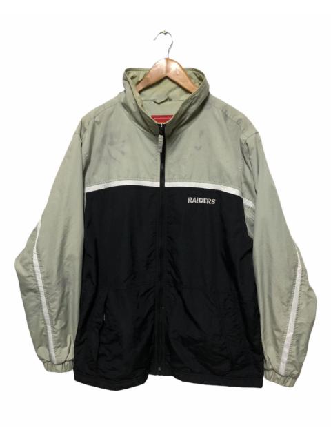 Other Designers Vintage - ✈️🔥NEEDGONETODAY🔥✈️OAKLAND RAIDERS BY REEBOK LIGHT JACKET