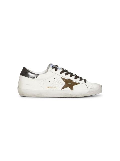 Golden Goose White leather Super-Star sneakers