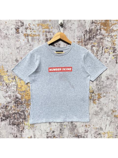 NUMBER (N)INE Number (N)Ine Denim Box Logo Spellout Number (N)Ine Shirt