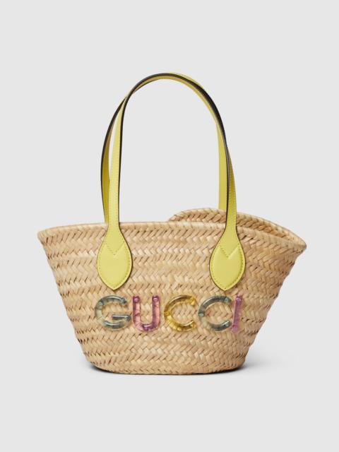 GUCCI Mini tote bag with Gucci logo