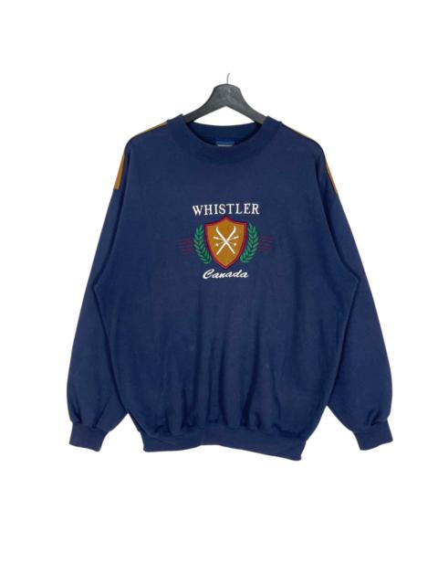 Other Designers Vintage 90s The Whistler Canada Sweatshirt Embroidered