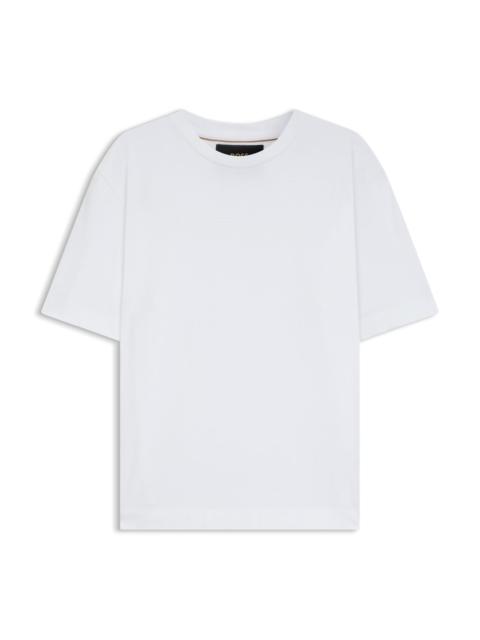 BOSS BOSS X ASTON MARTIN T-SHIRT WITH EMBOSSED LOGO