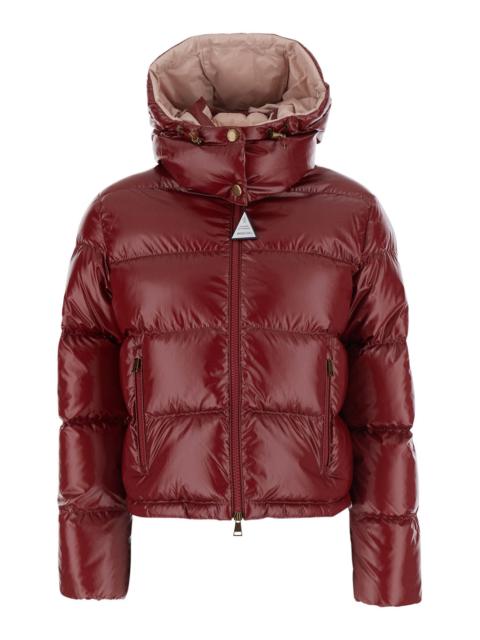 Moncler Moncler Women 'Niveole' Red Down Jacket With Removable Hood With Buttons And Logo Patch On The Sleev