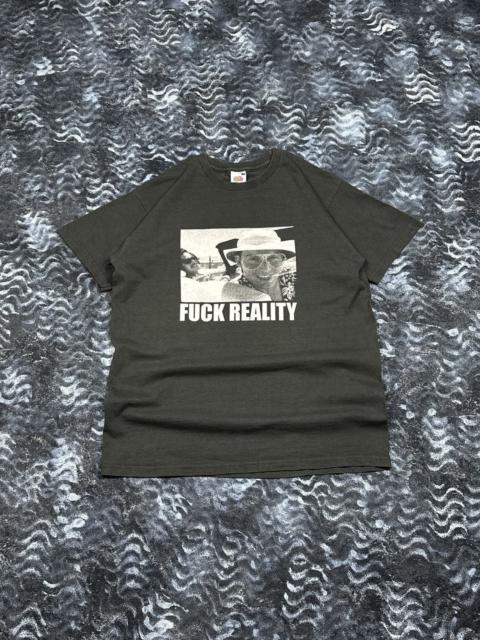 Other Designers Japanese Brand - Vintage Fear And Loathing In Las Vegas Fuck Reality T-Shirt