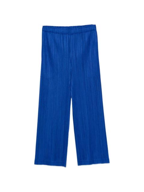 Pleats Please Issey Miyake Pleats Please Issey Miyake Women Pleated Wide-Leg Trousers