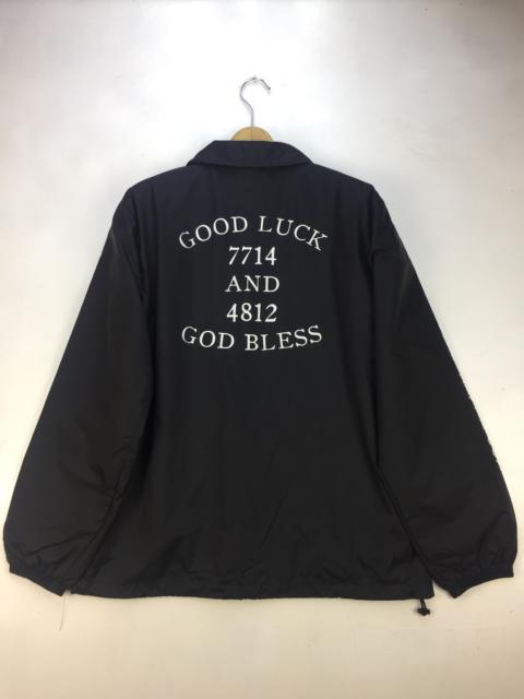 Other Designers Designer - THE CRIMIE GOOD LUCK GOD BLESS SPELL OUT JACKET