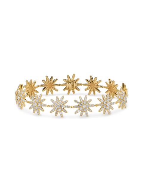 DAVID YURMAN David Yurman Starburst Pavé Diamond Tennis Bracelet in Gold at Nordstrom