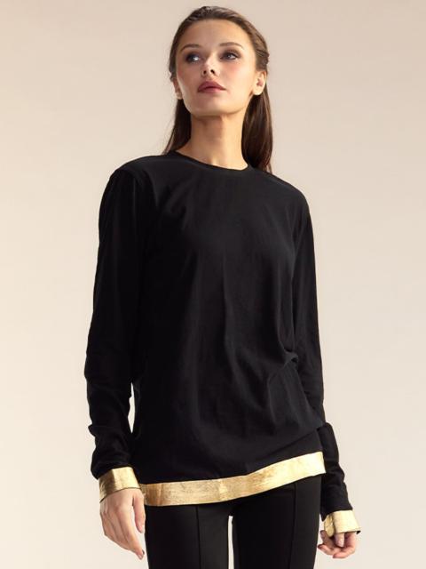 CYNTHIA ROWLEY Athena Long Sleeve Tee