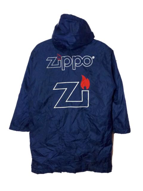 Other Designers Vintage - Vintage Zippo big embroidered logo winter parkas long jaket