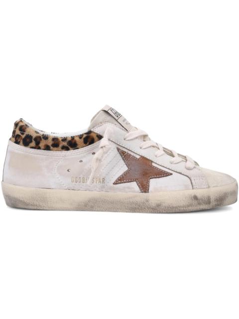 Golden Goose Golden Goose Super-Star White Beige Leopard (Women's)