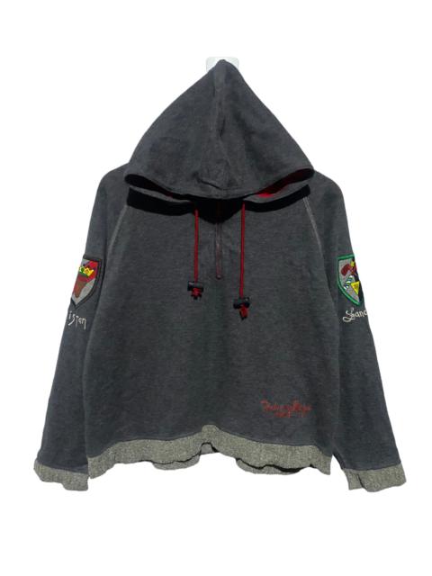 Other Designers Streetwear - 🔥SALE🔥JEANS CHARLES DE CASTELBAJAC SPORTS CROPPED HOODIE