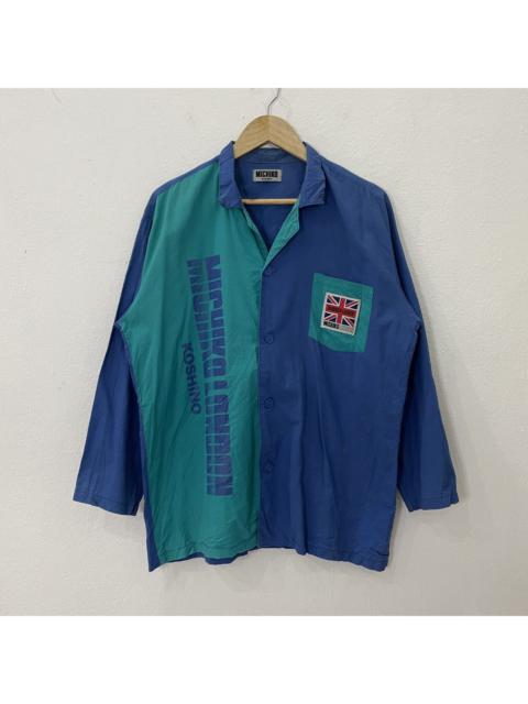 Other Designers Michiko Koshino London - Vintage Mochiko London Big Logo Button Ups