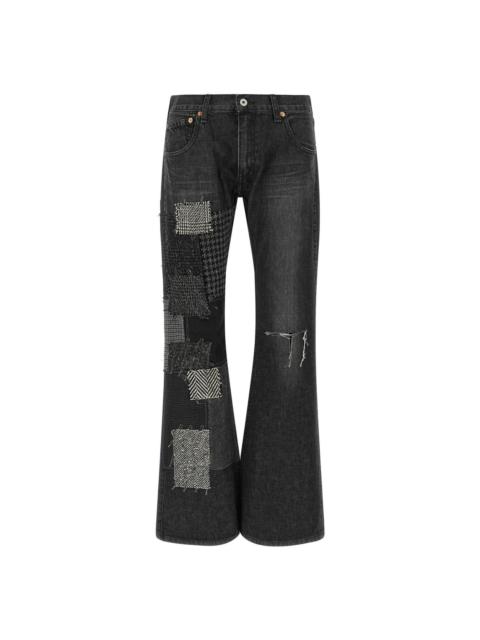 Junya Watanabe JUNYA WATANABE Patchwork Black Jeans New & Authentic (Women'