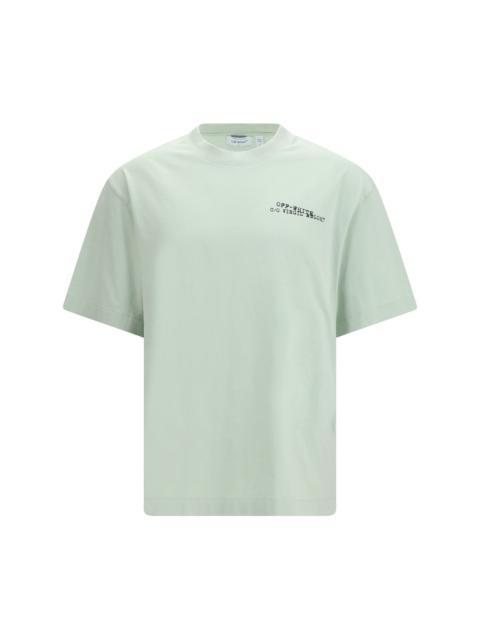Off-White Off-white Type Arrow Skate T-shirt Fade Out Mint