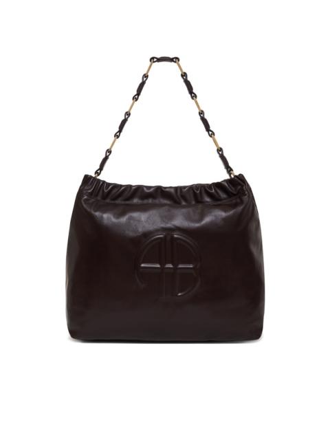 ANINE BING Kate logo-embossed shoulder bag
