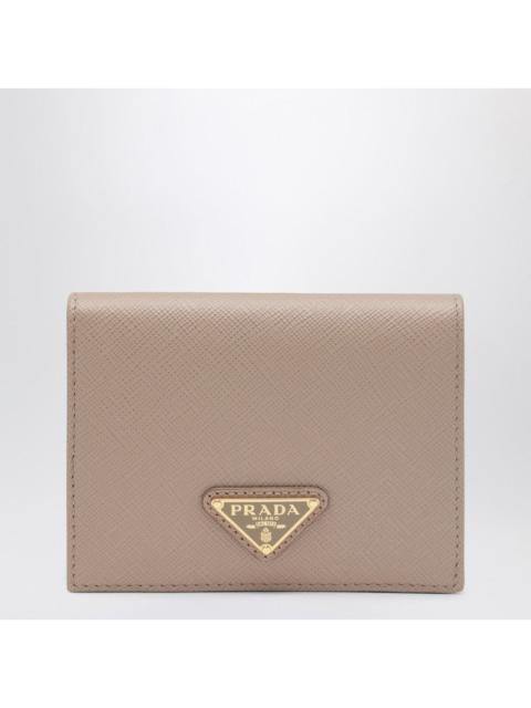 Prada Prada Powder Pink Saffiano Leather Small Wallet Women