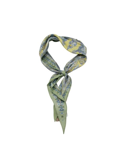 Etro Multicolor Silk Scarf