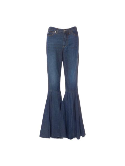 Dolce & Gabbana Vintage D&G Ultra Flared Faded Jeans