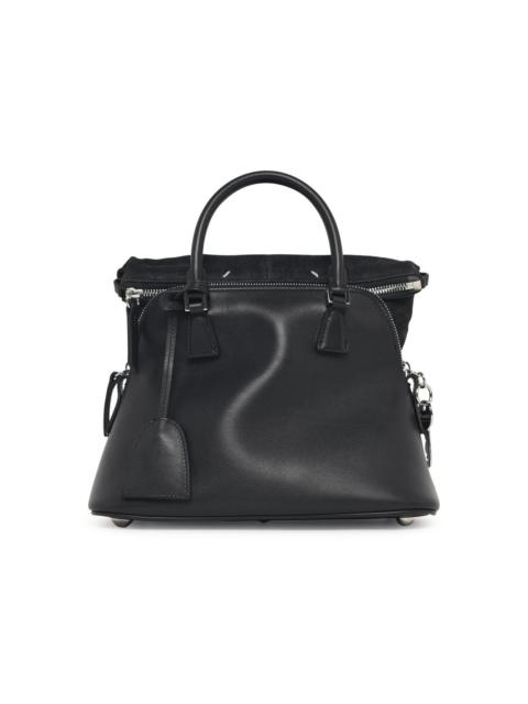 Maison Margiela Maison Margiela '5Ac Soft' Dark Grey Leather Mini Bag Women