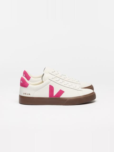 VEJA CAMPO LEATHER WHITE PINK BARK