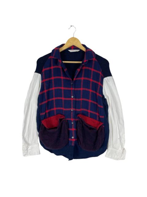 Issey Miyake - ❄️TSUMORI CHISATO TARTAN PLAIDS BUTTON SHIRT